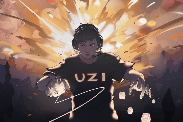 Uzi新星惊艳表现表现惊艳，G2未来可期！